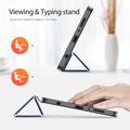 Samsung Galaxy Tab A11 Dux Ducis Domo Tri-Fold Smart Folio-etui - Blå