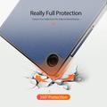 Samsung Galaxy Tab A11 Dux Ducis Domo Tri-Fold Smart Folio-etui - Blå