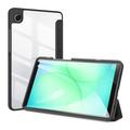 Samsung Galaxy Tab A11 Dux Ducis Toby Tri-Fold Smart Folio-etui - Svart