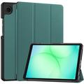 Samsung Galaxy Tab A11 Tri-Fold Series Smart Folio-etui - svartgrønn
