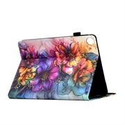 Samsung Galaxy Tab A11+/A9+ Smart Folio-etui - Blomsterblomst