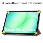 Samsung Galaxy Tab A11+ Tri-Fold Series Smart Folio-etui - Galakse