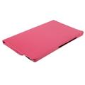 Samsung Galaxy Tab A11+ 360 Roterende Folio-etui - Varm Rosa