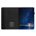 Samsung Galaxy Tab A11+/A9+ 360-graders roterende smartdeksel med kortspor - Svart