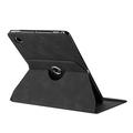 Samsung Galaxy Tab A11+/A9+ 360-graders roterende smartdeksel med kortspor - Svart