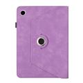 Samsung Galaxy Tab A11+/A9+ 360-graders roterende smartdeksel med kortspor - Lilla