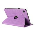 Samsung Galaxy Tab A11+/A9+ 360-graders roterende smartdeksel med kortspor - Lilla