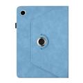 Samsung Galaxy Tab A11+/A9+ 360-graders roterende smartdeksel med kortspor - Himmelblå