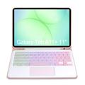 Samsung Galaxy Tab A11+ Bluetooth-tastaturveske - Rosa