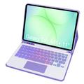 Samsung Galaxy Tab A11+ Bluetooth-tastaturveske - Lilla