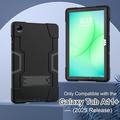 Samsung Galaxy Tab A11+ Robotstil Hybrid-etui med kickstand - Svart