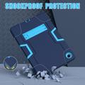 Samsung Galaxy Tab A11+ Robotstil Hybrid-etui med kickstand - marineblå