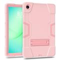 Samsung Galaxy Tab A11+ Robotstil Hybrid-etui med kickstand - Rosa