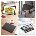 Samsung Galaxy Tab A11+ Dux Ducis Domo Tri-Fold Smart Folio-etui - Svart