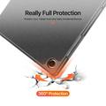 Samsung Galaxy Tab A11+ Dux Ducis Domo Tri-Fold Smart Folio-etui - Svart