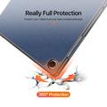 Samsung Galaxy Tab A11+ Dux Ducis Domo Tri-Fold Smart Folio-etui - Blå