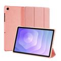 Samsung Galaxy Tab A11+ Dux Ducis Domo Tri-Fold Smart Folio-etui - Rosa