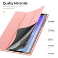 Samsung Galaxy Tab A11+ Dux Ducis Domo Tri-Fold Smart Folio-etui - Rosa