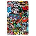 Samsung Galaxy Tab A11+ Tri-Fold Series Smart Folio-etui - Graffiti