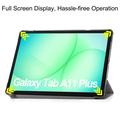 Samsung Galaxy Tab A11+ Tri-Fold Series Smart Folio-etui - Grå