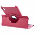 Samsung Galaxy Tab A9 360 Roterende Folio-etui - Varm rosa