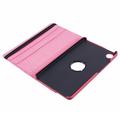 Samsung Galaxy Tab A9 360 Roterende Folio-etui - Varm rosa