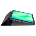 Samsung Galaxy Tab A9/A11 Spigen Smart Fold Folio-etui - svart