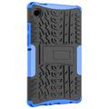 Samsung Galaxy Tab A9 Anti-Slip Hybrid-deksel med Stativ - Blå / Svart