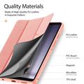 Samsung Galaxy Tab A9 Dux Ducis Domo Tri-Fold Smart Folio-etui - Rosa