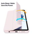 Samsung Galaxy Tab A9 Dux Ducis Toby Tri-Fold Smart Folio-etui