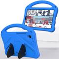 Samsung Galaxy Tab A9/A11 Støtsikkert Bæreveske til Barn - Blå