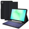 Samsung Galaxy Tab A9/A11 Tech-Protect SmartCase Pen Bluetooth-tastaturveske - svart