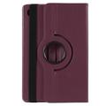 Samsung Galaxy Tab A9+ 360 Roterende Folio-etui - Lilla