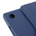 Samsung Galaxy Tab A9+ 360 Roterende Folio-etui - Blå