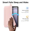 Samsung Galaxy Tab A9+/A11+ Dux Ducis Magi avtakbart 2-i-1-folioetui - Rosa