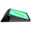 Samsung Galaxy Tab A9+/A11+ Spigen Smart Fold Folio-etui - svart