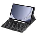 Samsung Galaxy Tab A9+ Etui med Bluetooth-tastatur - Svart