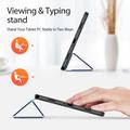 Samsung Galaxy Tab A9+ Dux Ducis Domo Tri-Fold Smart Folio-etui - Blå