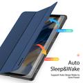 Samsung Galaxy Tab A9+ Dux Ducis Domo Tri-Fold Smart Folio-etui - Blå