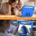 Samsung Galaxy Tab A9+ Støtsikkert Bæreveske til Barn - Blå