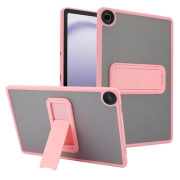 Samsung Galaxy Tab A9+ Støtsikkert hybrid-deksel med kickstand - Rosa