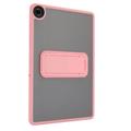 Samsung Galaxy Tab A9+ Støtsikkert hybrid-deksel med kickstand - Rosa