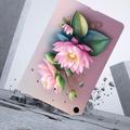 Samsung Galaxy Tab A9+ Stilig Ultra-Slim TPU-deksel - Rose blomst