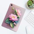 Samsung Galaxy Tab A9+ Stilig Ultra-Slim TPU-deksel - Rose blomst