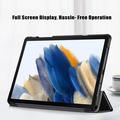 Samsung Galaxy Tab A9+ Tri-Fold Series Smart Folio-etui - Svart