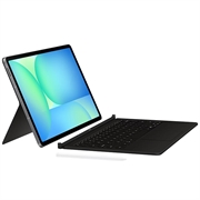 Samsung Galaxy Tab S10 FE+ Book Cover Keyboard EF-DX625UBEGWW - AI Key - Svart