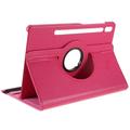 Samsung Galaxy Tab S10 FE+ 360 Rotary Folio-etui - Hot Pink