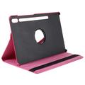 Samsung Galaxy Tab S10 FE+ 360 Rotary Folio-etui - Hot Pink