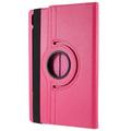 Samsung Galaxy Tab S10 FE+ 360 Rotary Folio-etui - Hot Pink
