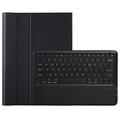Samsung Galaxy Tab S10 FE+ Etui med Bluetooth-tastatur - Svart